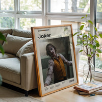 Joker Movie Print Home Art – Cinematic 2019 Todd Phillips Film Print