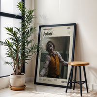 Joker Movie Print Home Art – Cinematic 2019 Todd Phillips Film Print