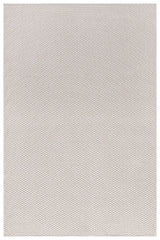 Jute Geometric Modern Area Rug – Ecru