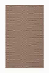 Jute Geometric Modern Area Rug – Natural Jute