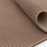 Jute Geometric Modern Area Rug – Natural Jute – texture close-up