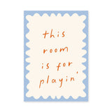 Kids Typography Minimalist Wall Art – Playful Playroom Quote Print