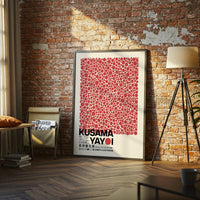 Kusama Yayoi Wall Poster Pop Fine Print – Sleek Wall Décor for Home or Studio