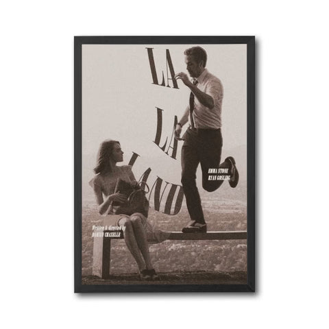 La La Land Nostalgic Movie Wall Poster Wall Décor