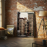 Lafayette Historic City Architecture Wall Décor Print