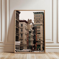 Lafayette Historic City Architecture Wall Décor Print