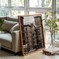 Lafayette Historic City Architecture Wall Décor Print