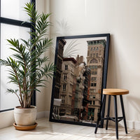 Lafayette Historic City Architecture Wall Décor Print