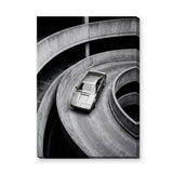 Lamborghini Jalpa Modern Wall Art – Spiral Parking Ramp Photo