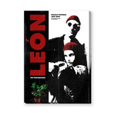 Leon The Professional Typography Wall Art – Black White Red Film Print