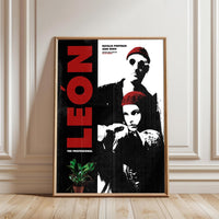 Leon The Professional Nostalgic Movie Wall Poster Wall Poster