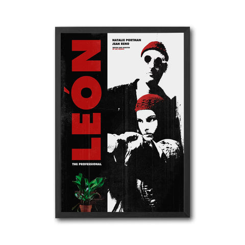 Leon The Professional Nostalgic Movie Wall Poster Wall Poster