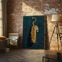 Leopard Expressive Aesthetic Wall Print