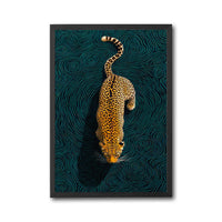 Leopard Expressive Aesthetic Wall Print