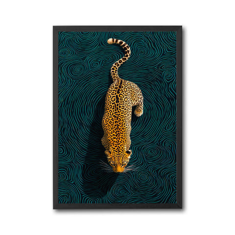 Leopard Expressive Aesthetic Wall Print