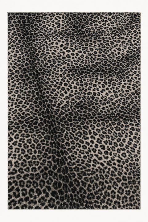 Leopard Plush Area Rug