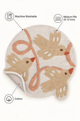 Little Wings Kids Round Rug – features