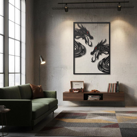 Dragon Metal Wall Art