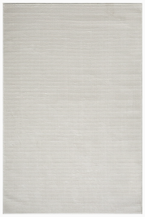 London Modern Shag Area Rug – Beige & Cream