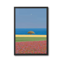 Lone Tree by the Sea Minimal Wall Print Décor Poster Print