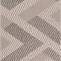 Loop Geometric Area Rug – Gray & Beige