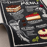 Macaron Modern Kitchen Rug – texture close-up