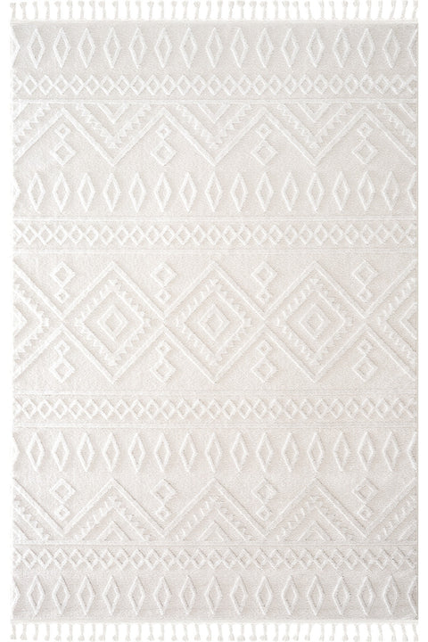 Malta Scandinavian Area Rug – Cream 2