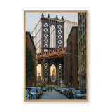 Manhattan Bridge Modern Wall Art – New York City Street Photography