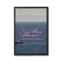 May Diaries Quote Aesthetic Ocean Print – Understated Home Art