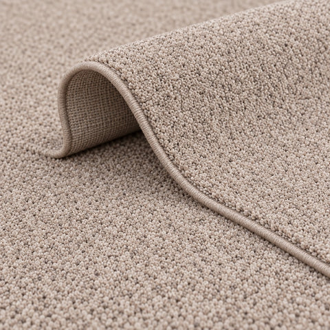 Mest Modern Plush Area Rug – Beige – texture close-up