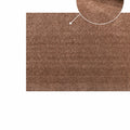 Mest Modern Plush Area Rug – Dark Brown