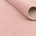 Mest Modern Plush Area Rug – Pink – texture close-up