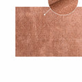 Mest Modern Plush Area Rug – Salmon