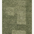 Mest Modern Plush Area Rug – Shimmering Green