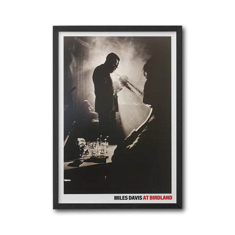 Miles Davis Live at Birdland Heritage Music Wall Print - Jazz Artwork for Home Decor and Collectors