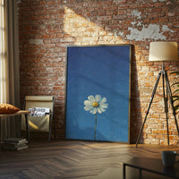 Minimal Daisy Flower Wall Décor, Minimal Botanical Wall Poster for Home Decor