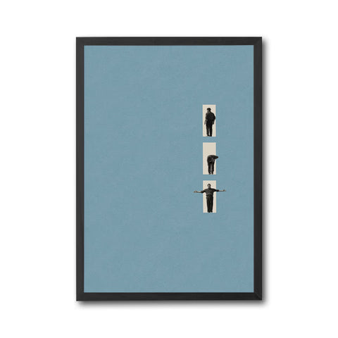 Understated Figure Sequence Décor Poster | Mid Century Minimal Poster | Minimalist Poster | Retro Décor Print | Home Art | Minimalist Home Decor