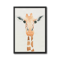 Simple Giraffe Watercolor Wall Print Wall Poster