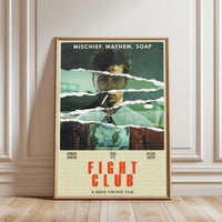 Mischief Mayhem Soap Fight Club Heritage Movie Print Wall Print