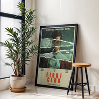 Mischief Mayhem Soap Fight Club Heritage Movie Print Wall Print