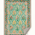 Mitos Ethnic Vintage Area Rug – Green – features