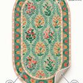 Mitos Ethnic Vintage Area Rug – Orange – features