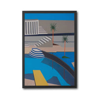Sleek Architectural Landscape Minimal Wall Poster Home Art