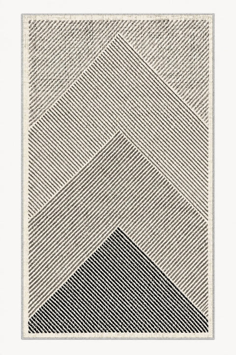 Modern Kitchen Area Rug – Beige