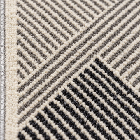 Modern Kitchen Area Rug – Beige – texture close-up