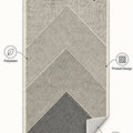 Modern Kitchen Area Rug – Beige – features