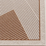 Modern Kitchen Area Rug – Brown – texture close-up