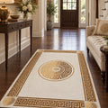 Modern Printed Area Rug in a hallway