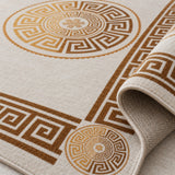 Modern Printed Area Rug – texture close-up