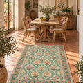 Modern Washable Area Rug in a dining room